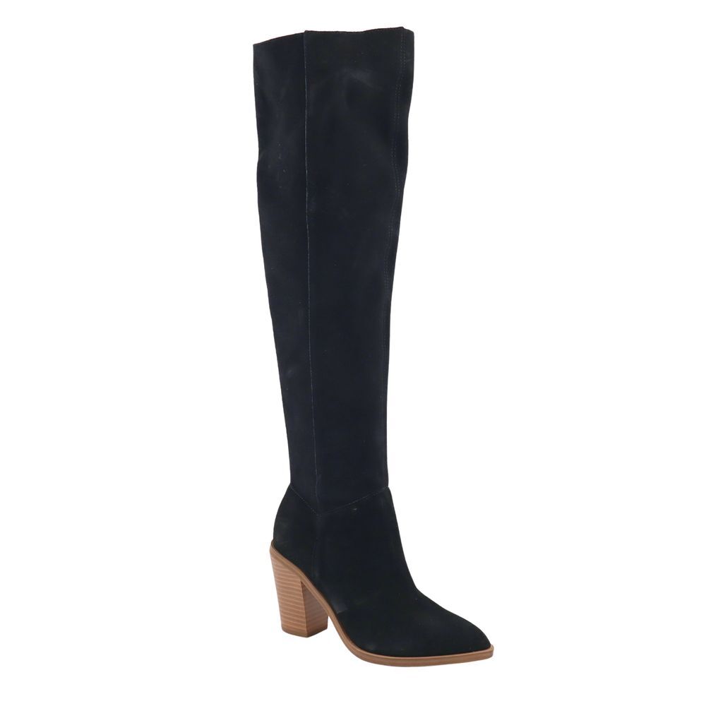 🔥BP Hensley Over the Knee Boots, Black Suede 6US MSRP$170 SHIPS TODAY🔥